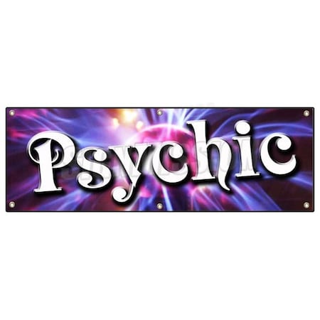 Signmission PSYCHIC BANNER SIGN palm reader signs readings gypsy fortune teller B-72 Psychic